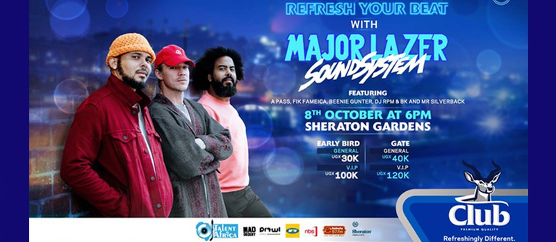 Smart Tickets - Major Lazer live in Kampala concert - Simple & Convenient